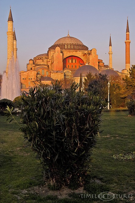 Sunset-Hagia-Sophia